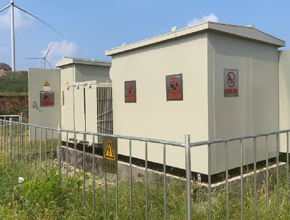 中國(guó)電建贊皇風(fēng)電項(xiàng)目35kV箱變供貨