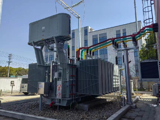 國(guó)網(wǎng)浙江南林110KV變電站主變SZ20-50000/110-NX2
